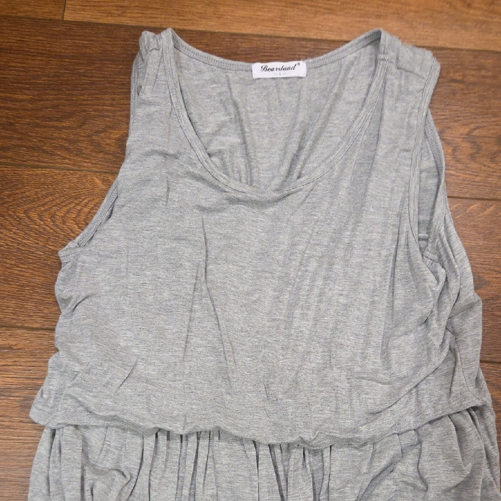 Bearsland Light Gray Tank Top